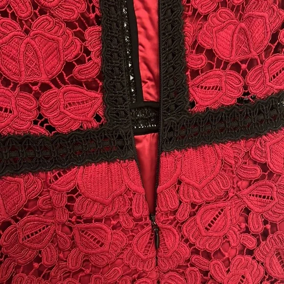 Alexis Randie red lace dress size XS - Picture 8 of 8